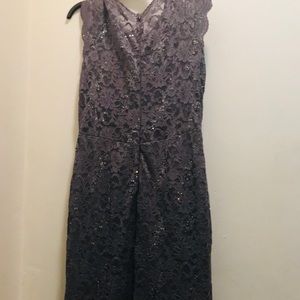 Grey Dress with Nice Fabric (Long)